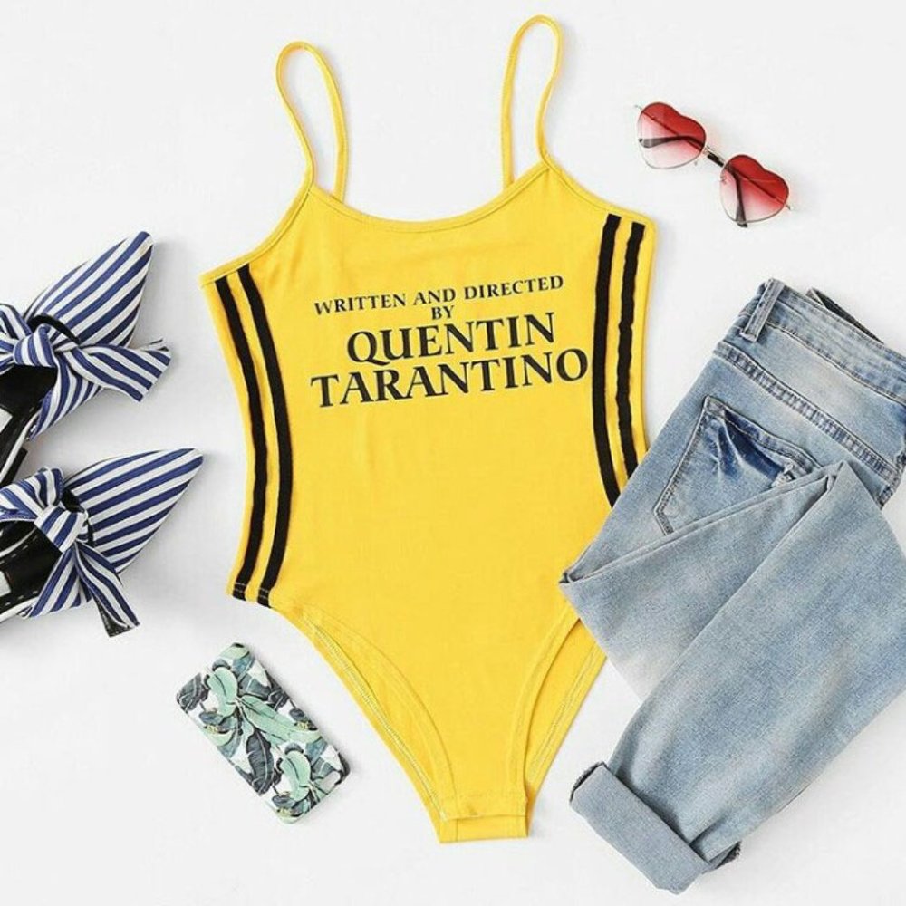 Yellow Quentin Tarantino Kill Bill body suit - Picture 2 of 3